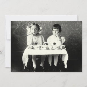 fiesta del té de Girlfriend 1900