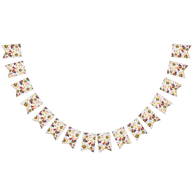 Fiesta del tesoro Banderas de Bungalows sobre tema (Todo)