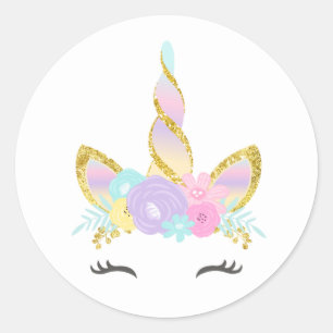 Fiesta delgada unicornio de etiqueta favorita fies