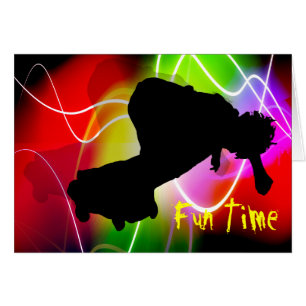 Fiesta eléctrico del Skateboarding del espectro