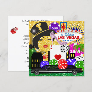 Fiesta en Las Vegas - Invitación al Casino / Poker