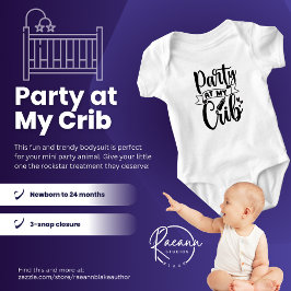 Fiesta en My Crib Baby Jersey Bodysuit