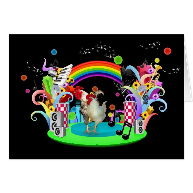 Fiesta enrrollado del pollo (Anverso (Horizontal))