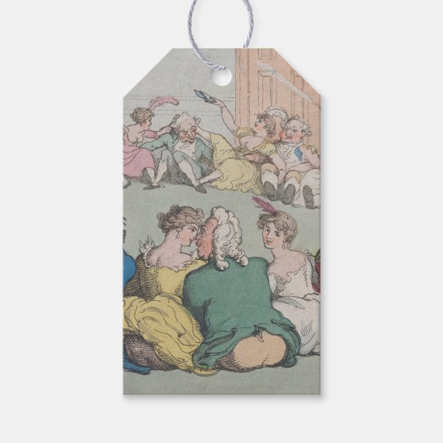 Fiesta - Etiqueta de regalo (Anverso)