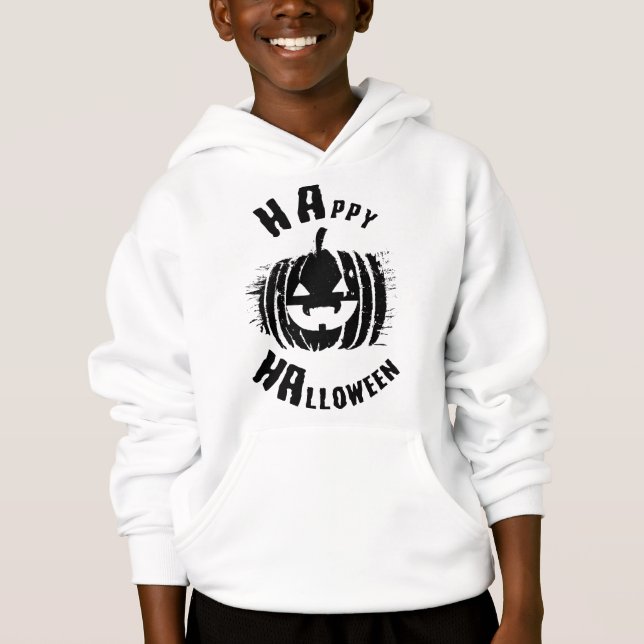 Fiesta Feliz de Halloween Calabaza (Anverso)