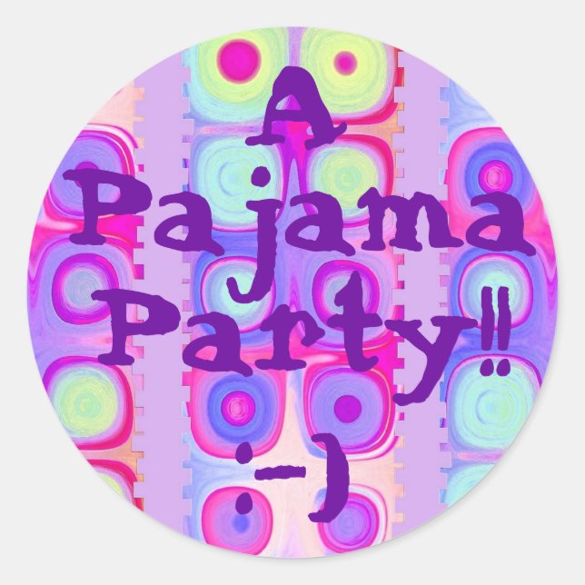 FIESTA - Fiesta Pajama con Pegatina de Círculos Fe (Anverso)