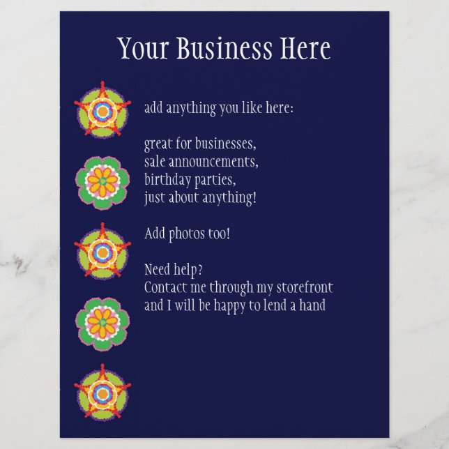 Fiesta Flyer (Frente)