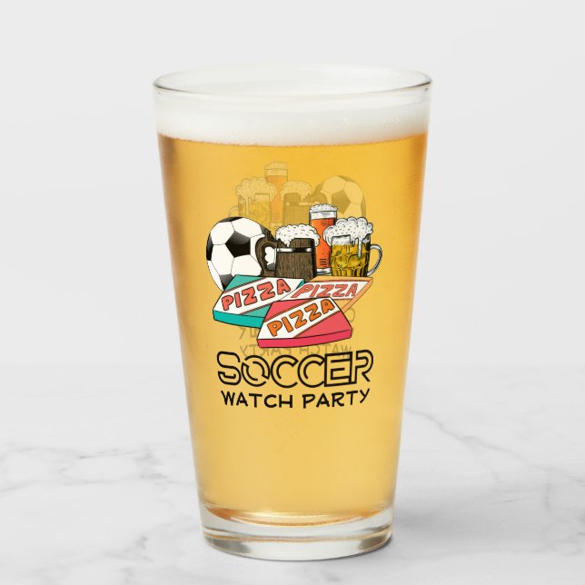 Fiesta Fútbol Beer Pizza SOCCER WATCH (Anverso (lleno))