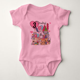 Fiesta Gatitos Tercer cumpleaños camisetas y regal