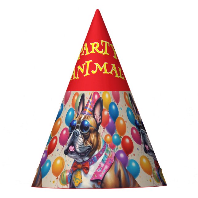 Fiesta Gorra Animal Rojo (Anverso)