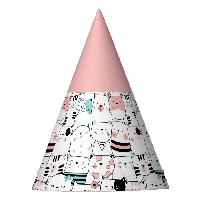 FIESTA GORRO DE FIESTA: FELIZ PATRÓN DE CAT (Anverso)