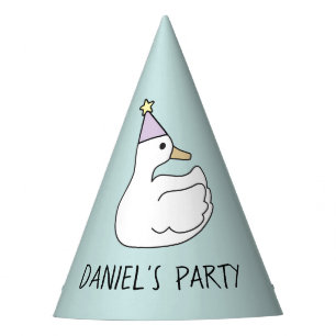 Fiesta Gorro de papel con pato