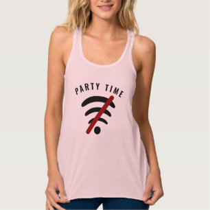 Fiesta gracioso Tank Top con texto - Personalizabl