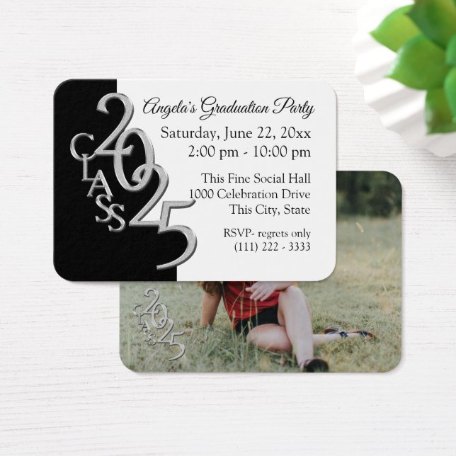 Fiesta Grad Mini Pocket Photo Insert Card 2025 (Escritorio)