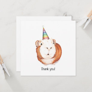 Fiesta Guinea Cerdo Gracias Postcard