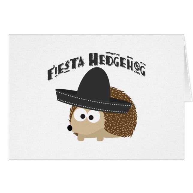 Fiesta Hedgehog (Anverso (Horizontal))
