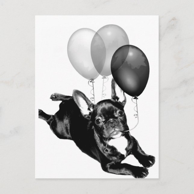 Fiesta hora postal Bulldog francés (Anverso)