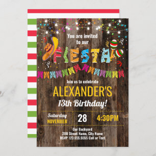 Fiesta Invitación a fiesta de cumpleaños