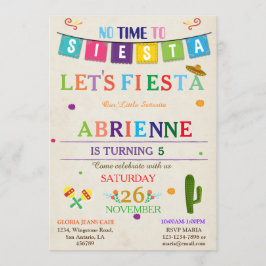 Fiesta Invitación de cumpleaños