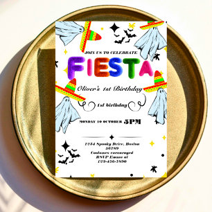 Fiesta Invitación de cumpleaños Chalkboard México