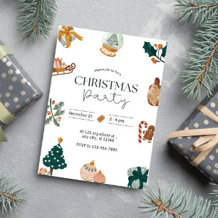 Fiesta Invitación Jingle y Mingle xmas fiesta