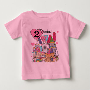 Fiesta Kittens Camisetas y Regalos de 2º Cumpleaño