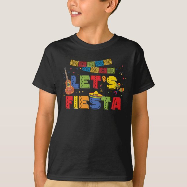 Fiesta la camiseta mexicana Cinco de Mayo Fiesta (Anverso)