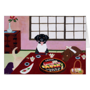 Fiesta Labradors del sushi