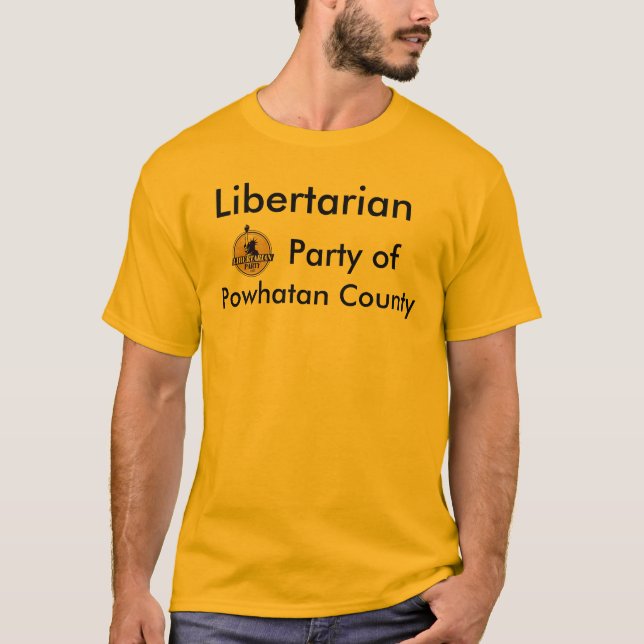 Fiesta libertario de las camisetas del condado de (Anverso)