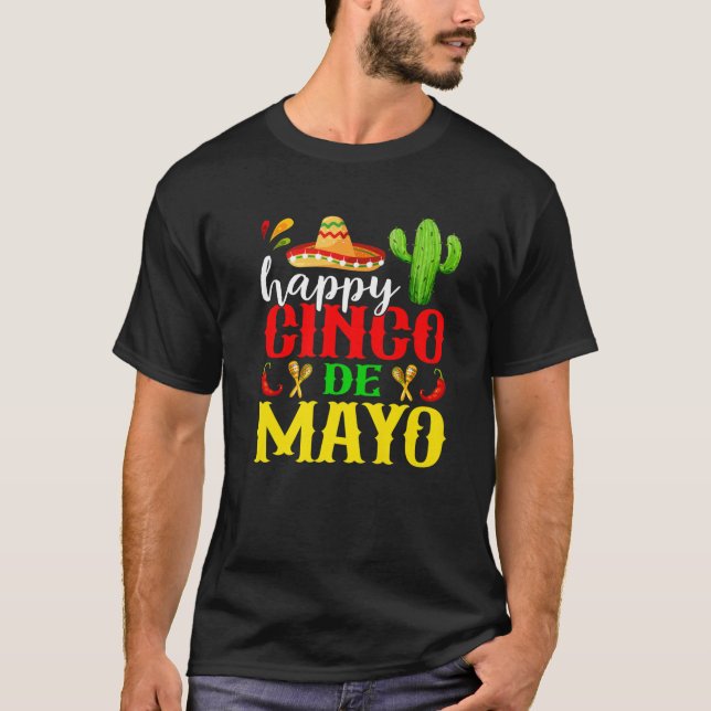 Fiesta Mexicana Cinco De Mayo Divertidos Vestidos (Anverso)