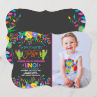 Fiesta mexicana del cumpleaños de la invitación