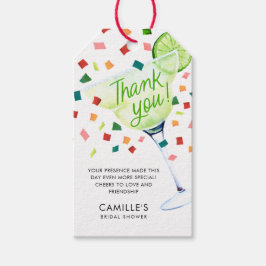 Fiesta mexicana ducha de novia Gracias etiqueta