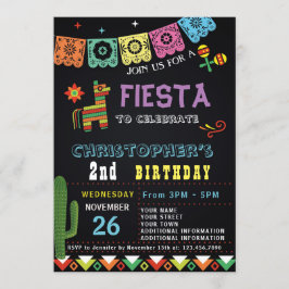 FIESTA MEXICANO DE LA FIESTA DE LA INVITACIÓN EL