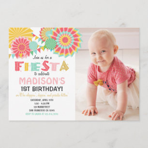 Fiesta México Invitación a fiesta de cumpleaños Or