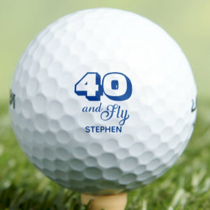 Fiesta moderno de 40 años bolas de golf simples de