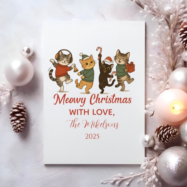 Fiesta Navideña de Gatos de Navidad (Subido por el creador)