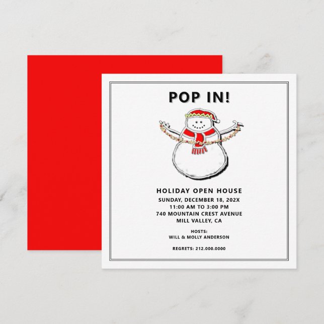 Fiesta navideña de navidades (Anverso / Reverso)