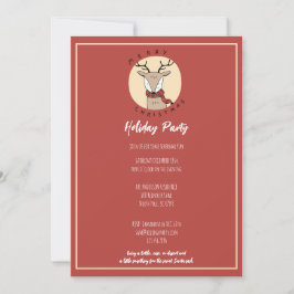 Fiesta Navideña Reno Lindo Navidad