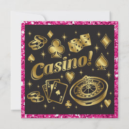 Fiesta nocturno del Casino / Invitación a recaudar