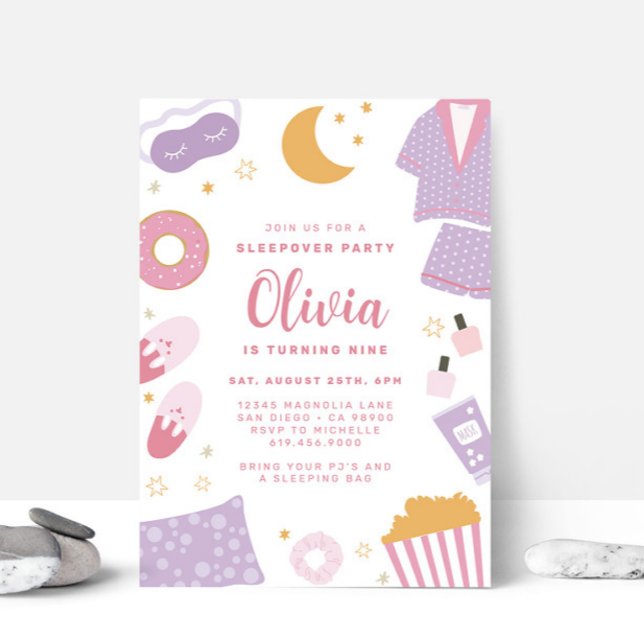 Fiesta Pajama ・ Invitación a la fiesta de los vaga (Subido por el creador)