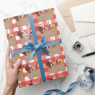 Fiesta Papel de envoltura de azulejos picnic