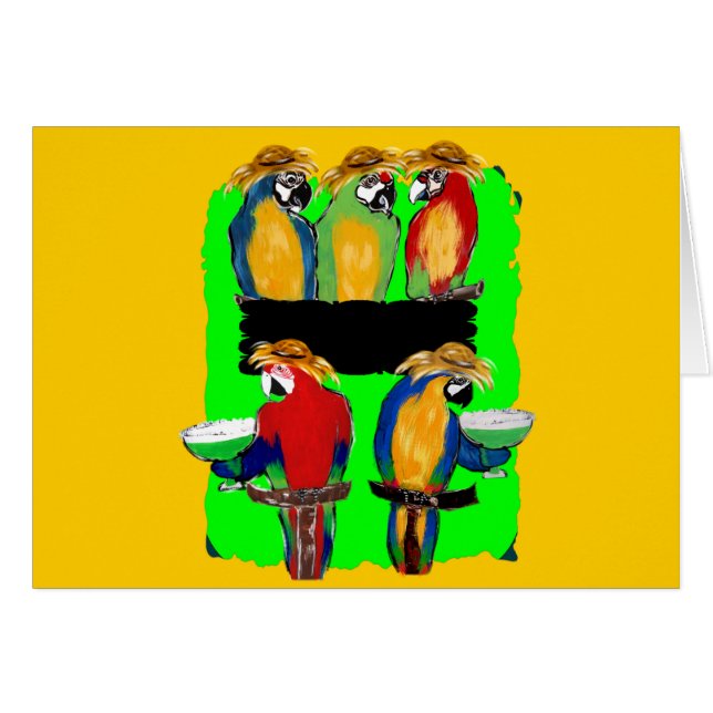 FIESTA PARROTS (Anverso (Horizontal))