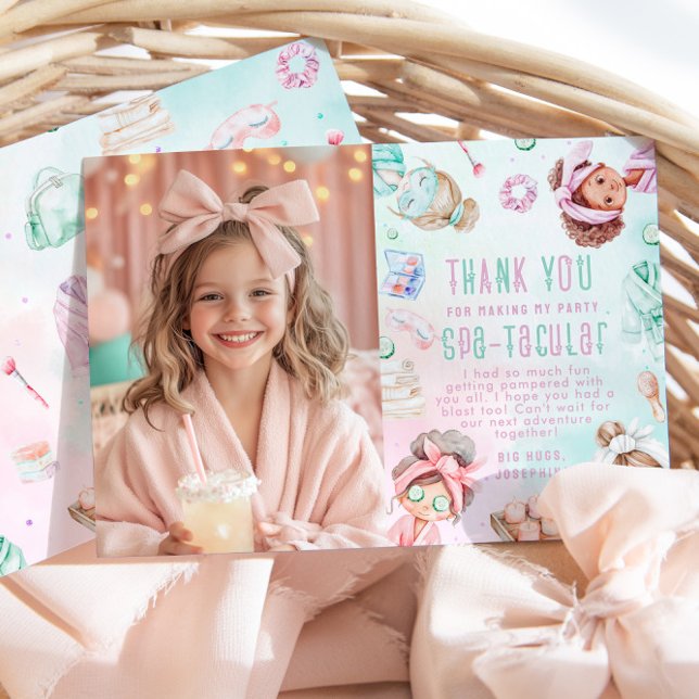 Fiesta Pastel Foto de cumpleaños - Gracias tarjeta (Subido por el creador)