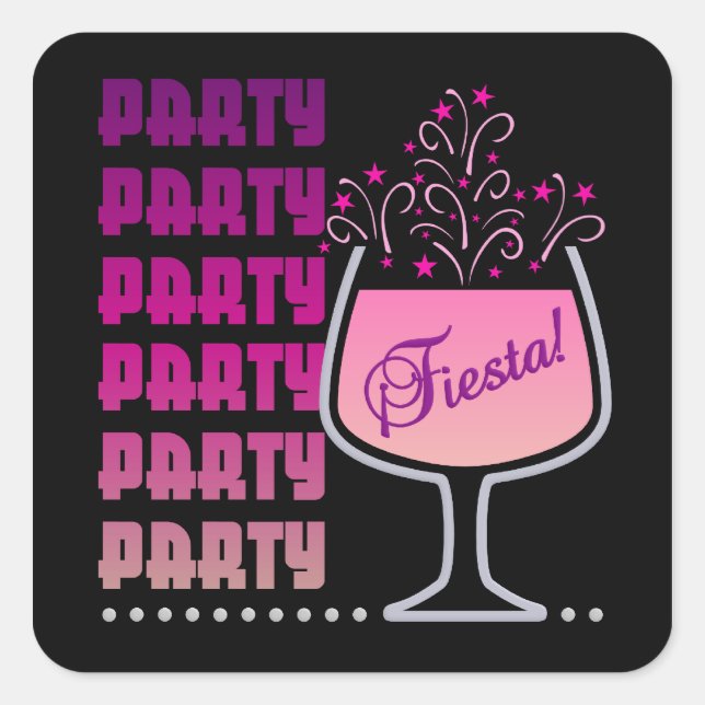 Fiesta - pegatinas de Fiesta (Anverso)
