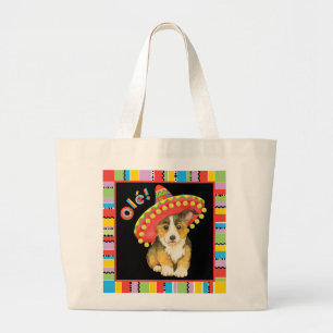 Fiesta Pembroke Welsh Corgi Gran Bolsa De Toallas