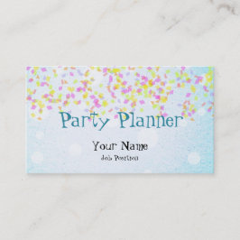 Fiesta Planner tarjeta de visita