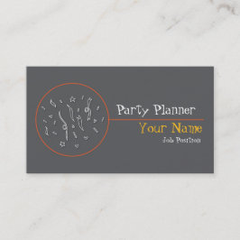Fiesta Planner tarjeta de visita