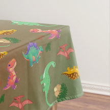 Fiesta Prehistórica – Mantel de Dinosaurio - 