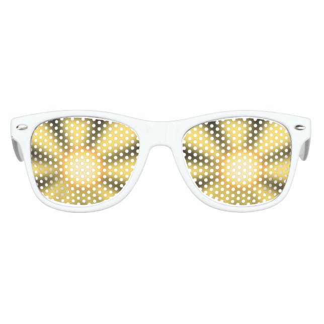 Fiesta Retro Diseño Sunshine de gafas solares (Anverso)