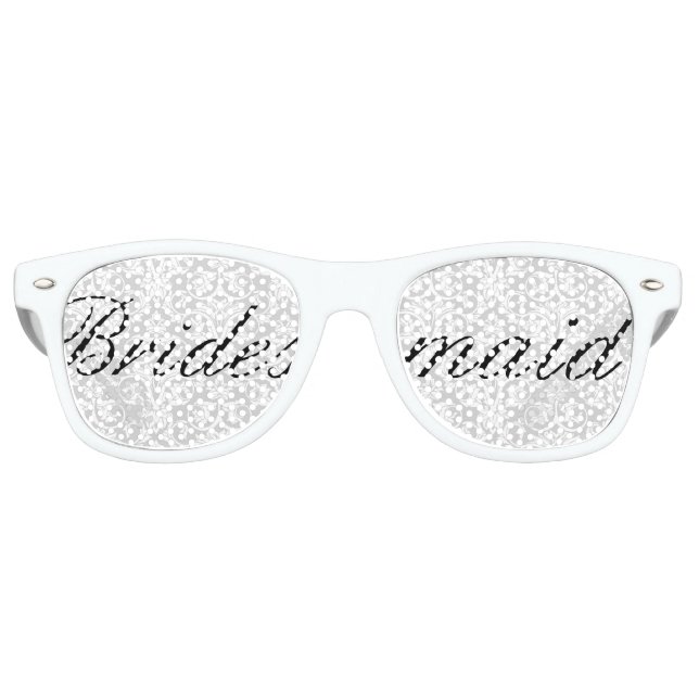 Fiesta Retro Gafas de bachillerato de la dama de honor de la da (Anverso)